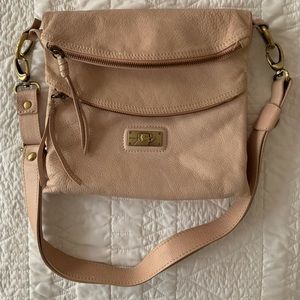 Avorio light pink handbag